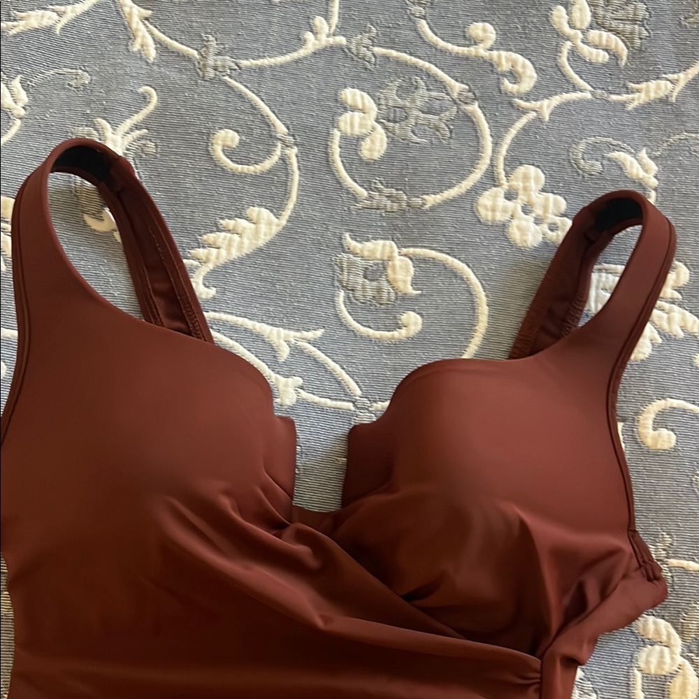 Miraclesuit Women's One Piece in Deep Brown - Picture 3 of 7